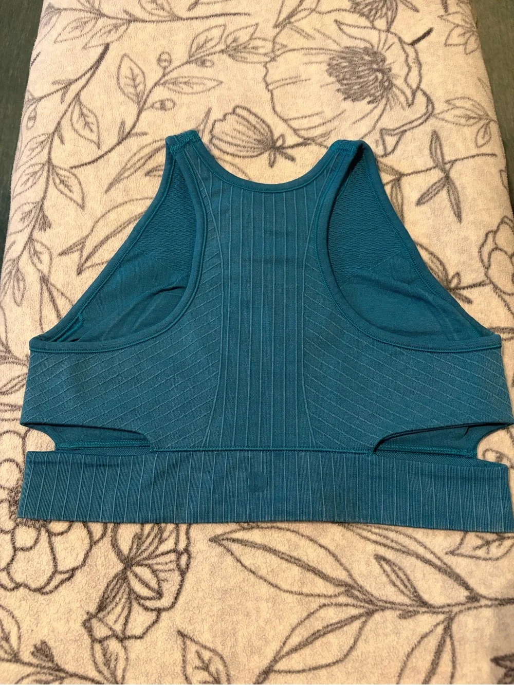 all in motion Teal High-Neck Seamless Sports Bra